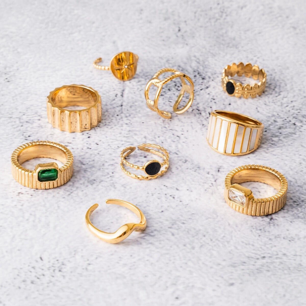 Anel Aspen Banhado em Ouro 18k Anel Aspen Banhado em Ouro 18k Minha loja