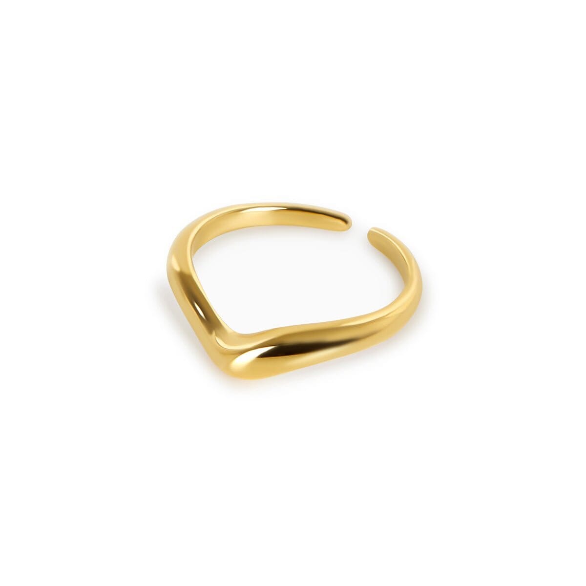 Anel Aspen Banhado em Ouro 18k Anel Aspen Banhado em Ouro 18k Minha loja Ouro 14