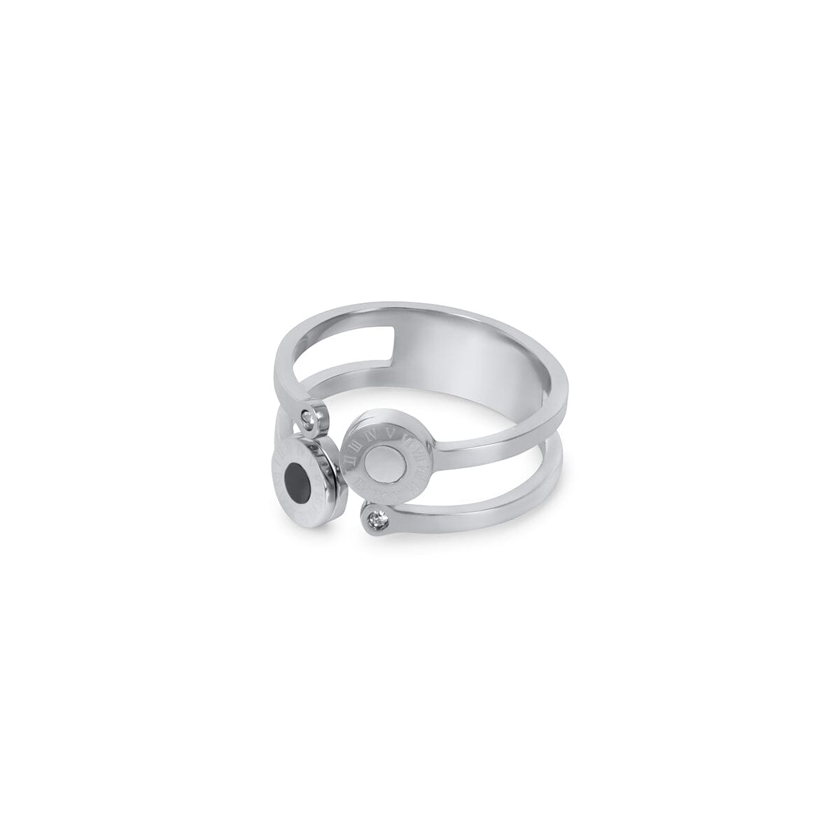 Anel Romanos Venice - Prata Anel Romanos Venice Banhado em Ouro 18K - Prata Minha loja Prata 14
