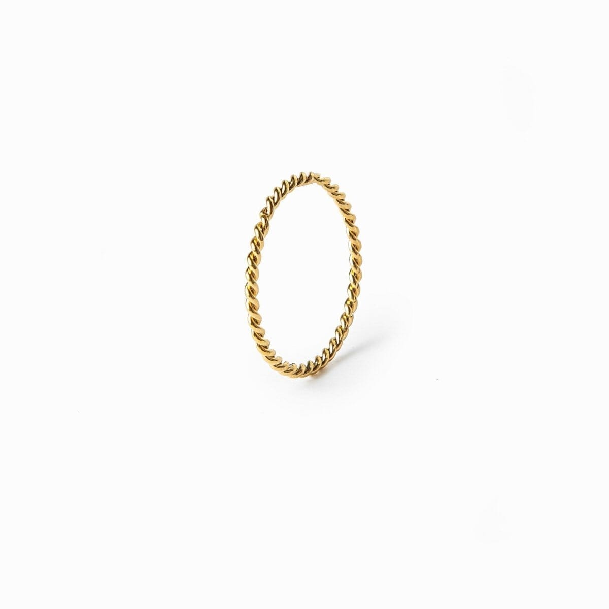 Anel Twist Banhado em Ouro 18K Anel Twist Banhado em Ouro 18K Minha loja Ouro 14