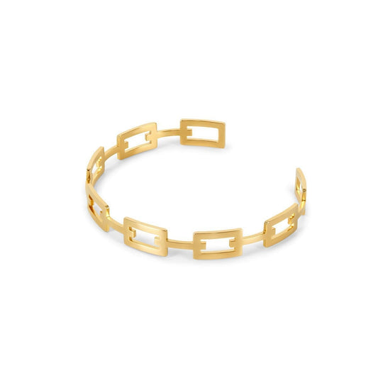 Bracelete Alexandra Banhado em Ouro 18K Bracelete Alexandra Banhado em Ouro 18K Minha loja Ouro