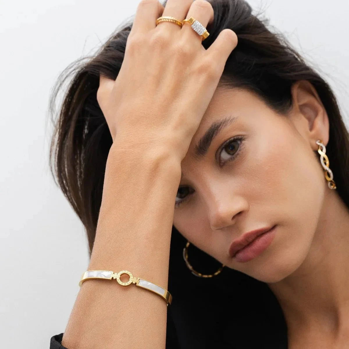 Bracelete Aura Banhado em Ouro 18k Bracelete Aura - Ouro Minha loja