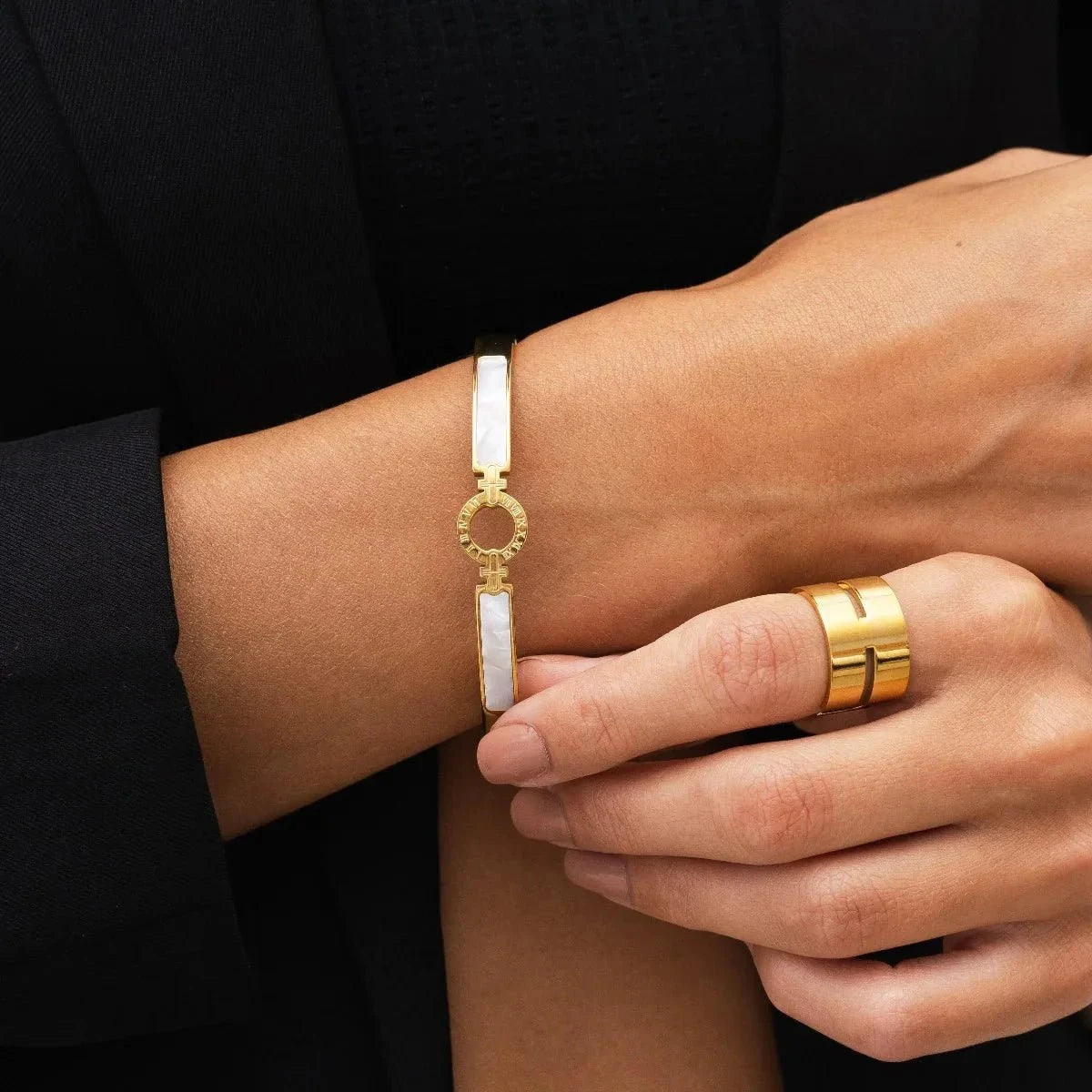 Bracelete Aura Banhado em Ouro 18k Bracelete Aura - Ouro Minha loja