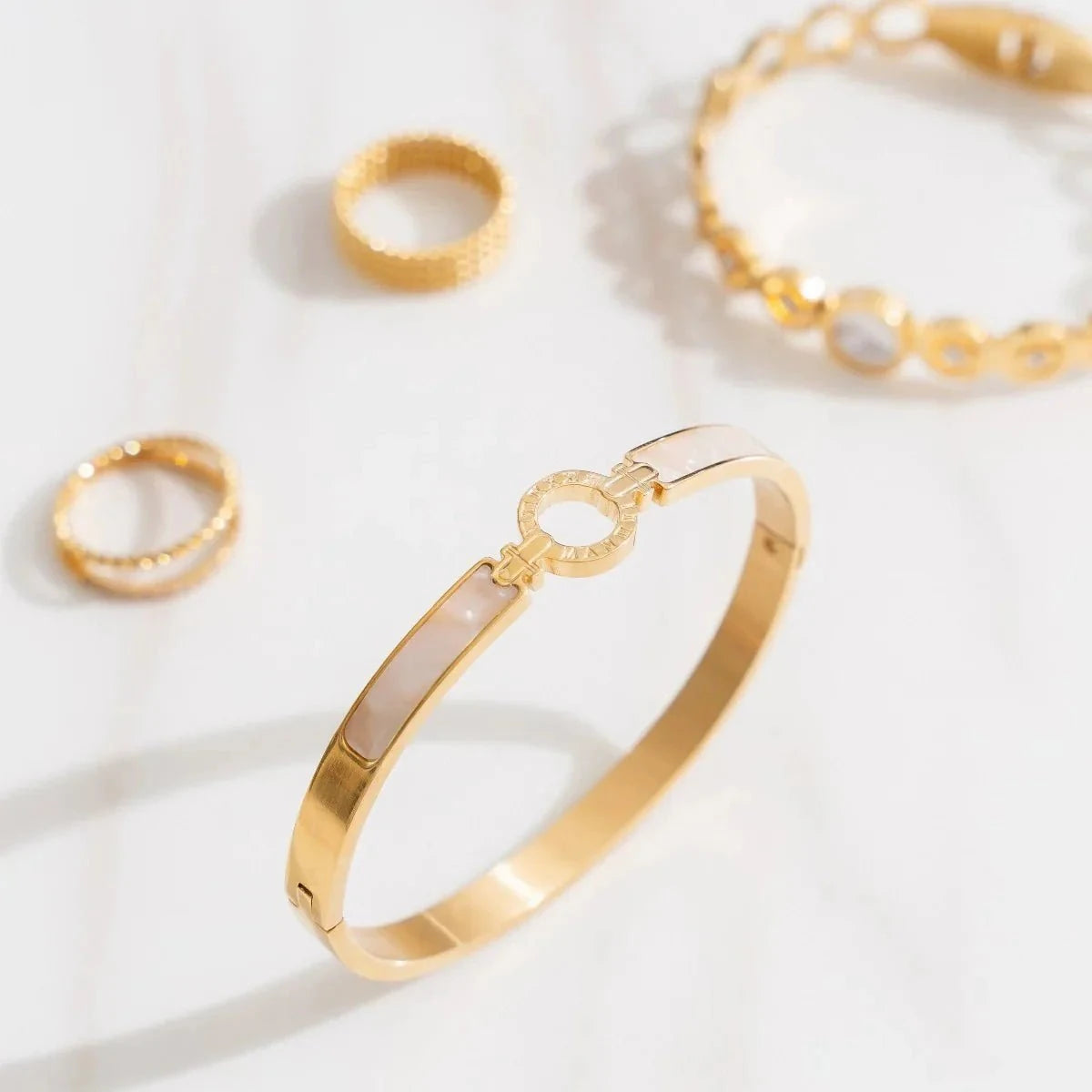 Bracelete Aura Banhado em Ouro 18k Bracelete Aura - Ouro Minha loja