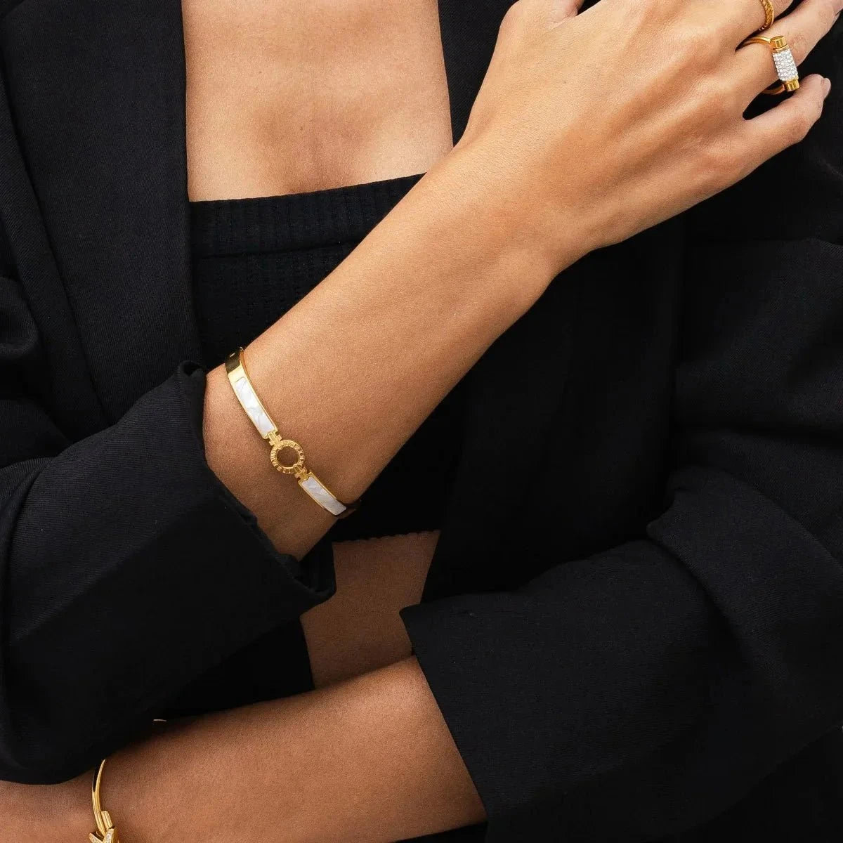 Bracelete Aura Banhado em Ouro 18k Bracelete Aura - Ouro Minha loja