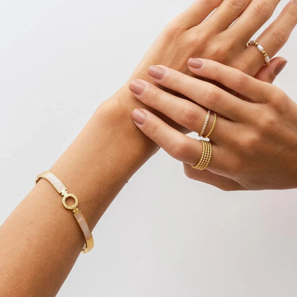 Bracelete Aura Banhado em Ouro 18k Bracelete Aura - Ouro Minha loja