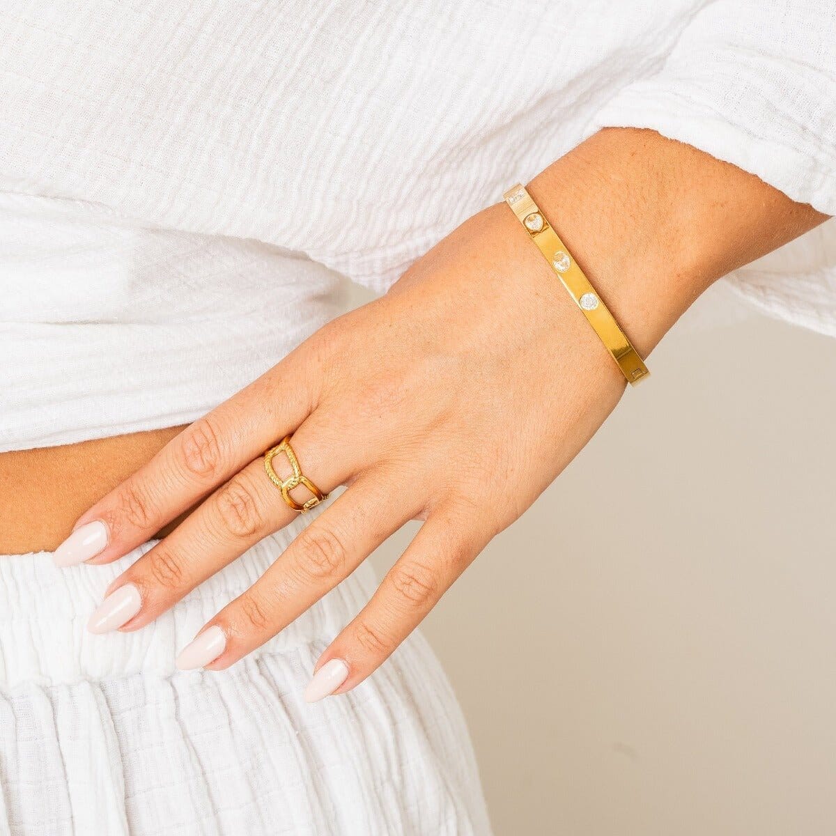 Bracelete Catherine Banhado em Ouro 18k Bracelete Catherine Banhado em Ouro 18k Minha loja
