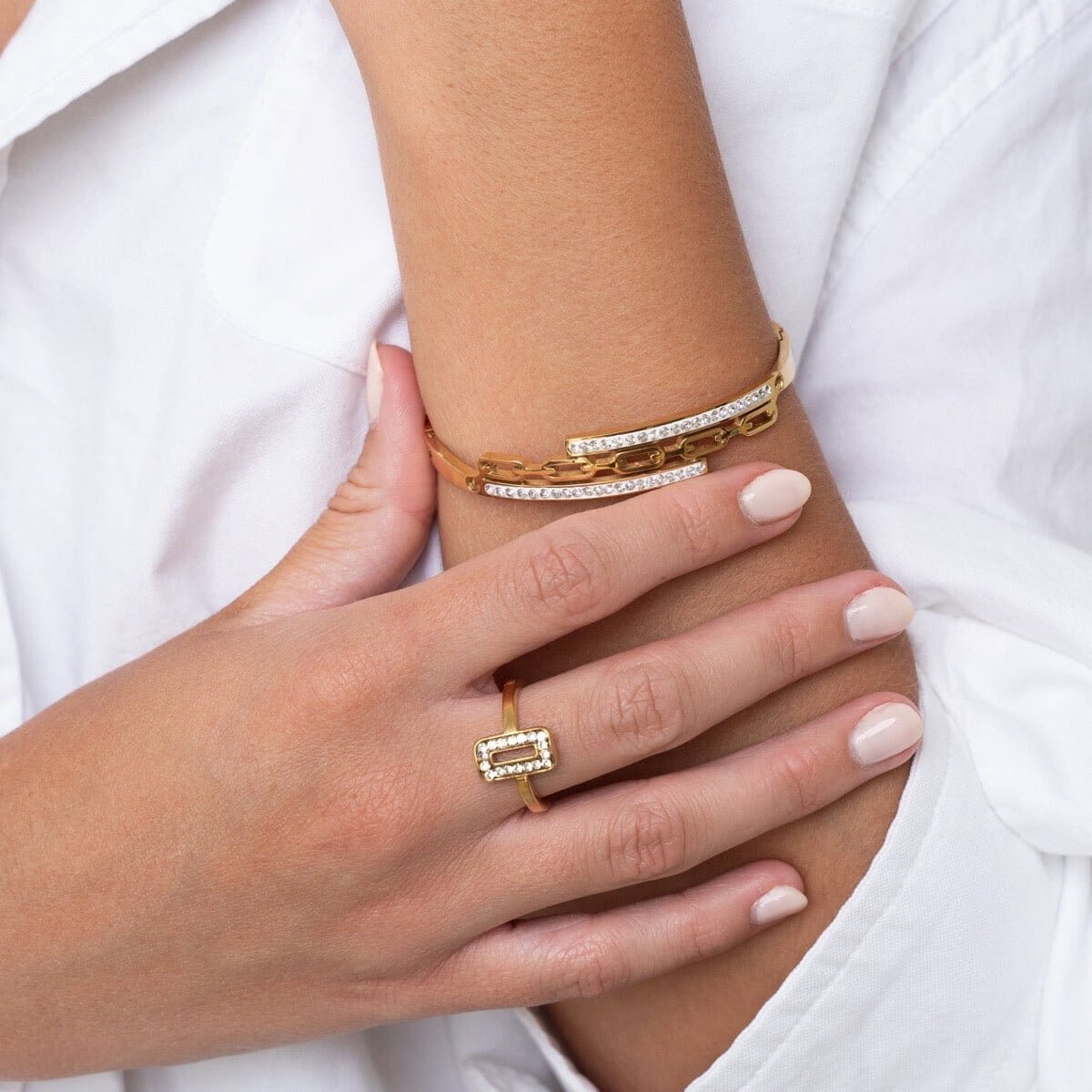 Bracelete Donatela Banhado em Ouro 18K Bracelete Donatela Banhado em Ouro 18K Minha loja
