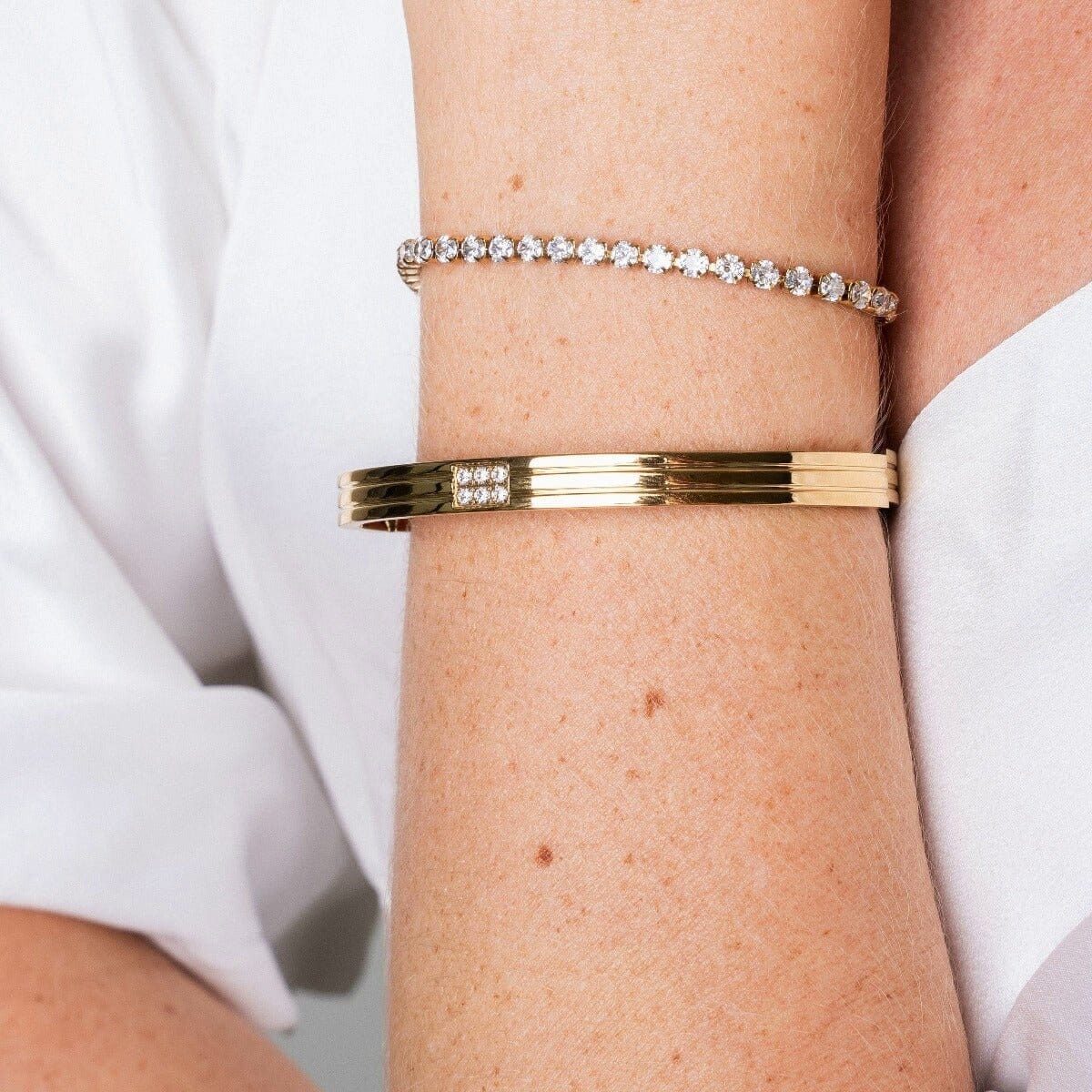 Bracelete Hanna Banhado em Ouro 18k Bracelete Hanna Banhado em Ouro 18k Minha loja