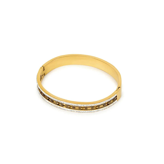 Bracelete Ivy Pedra Cristais Banhado em Ouro 18k Bracelete Ivy Pedra Cristais - Ouro Minha loja Ouro