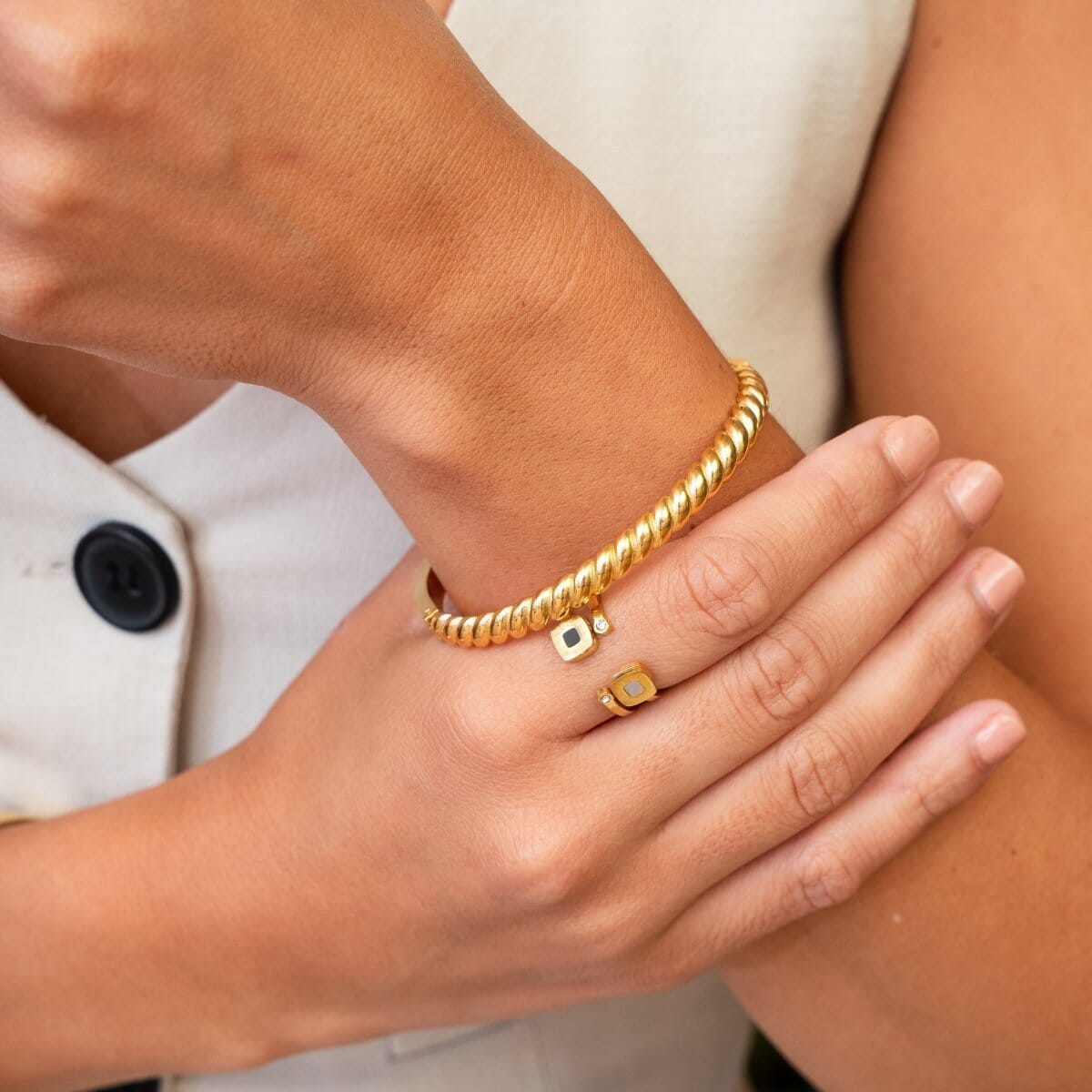 Bracelete Pisa Banhado em Ouro 18k Bracelete Pisa Banhado em Ouro 18k Minha loja