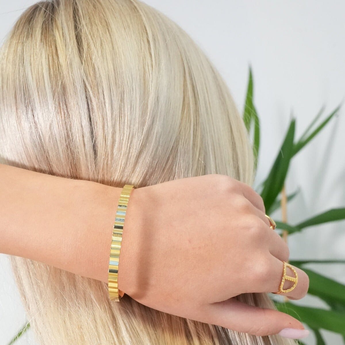 Bracelete Ripple Banhado em Ouro 18k Bracelete Ripple Banhado em Ouro 18k Minha loja