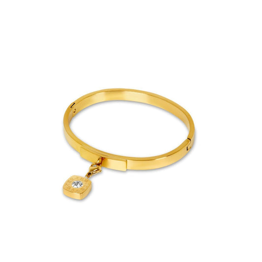 Bracelete Square Charm Banhado em Ouro 18k Bracelete Square Charm Banhado em Ouro 18k Minha loja Ouro