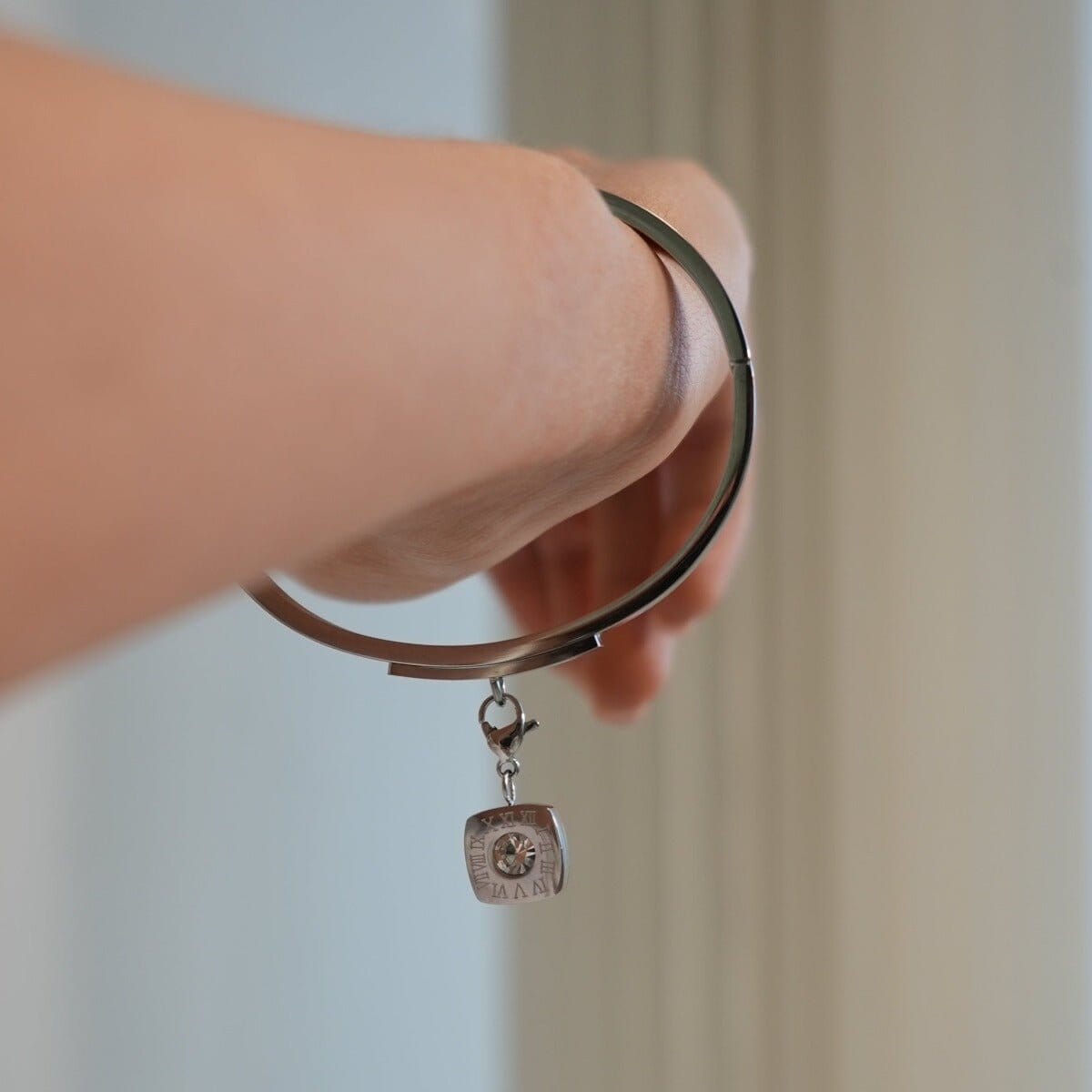 Bracelete Square Charm - Prata Bracelete Square Charm - Prata Minha loja