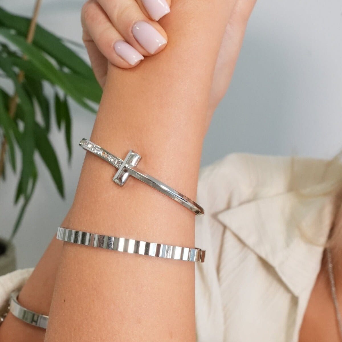 Bracelete T-Bar Elegance - Prata Bracelete T-Bar Elegance - Prata Minha loja