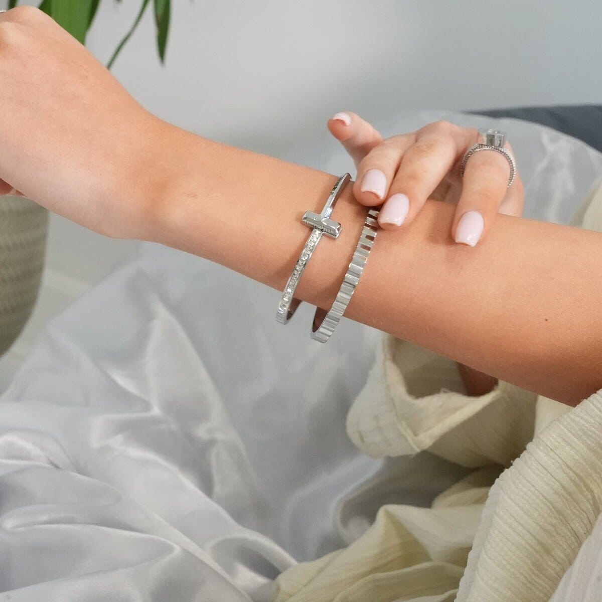 Bracelete T-Bar Elegance - Prata Bracelete T-Bar Elegance - Prata Minha loja