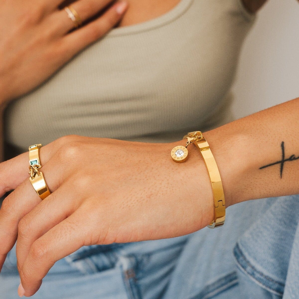 Bracelete Uniq Banhado a Ouro 18K Bracelete Uniq Banhado a Ouro 18K Minha loja