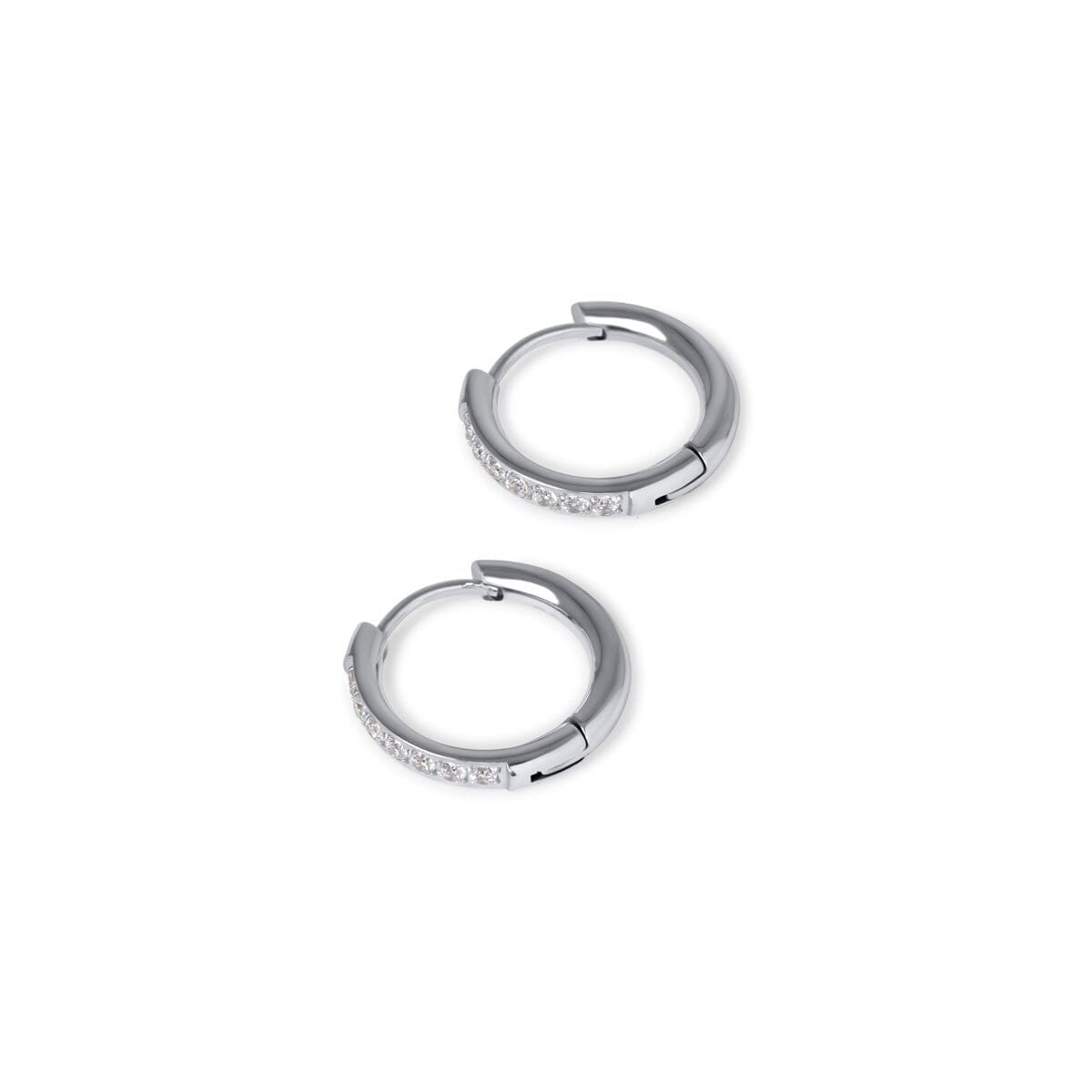 Brinco de Argola Arielle - Prata Brinco de Argola Arielle Banhado em Ouro 18K - Prata Minha loja Prata