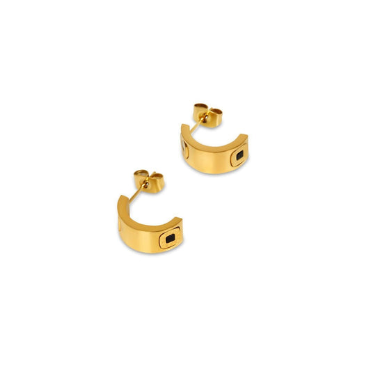 Brinco Square Charm Banhado em Ouro 18k Brinco Square Charm Banhado em Ouro 18k Minha loja Ouro