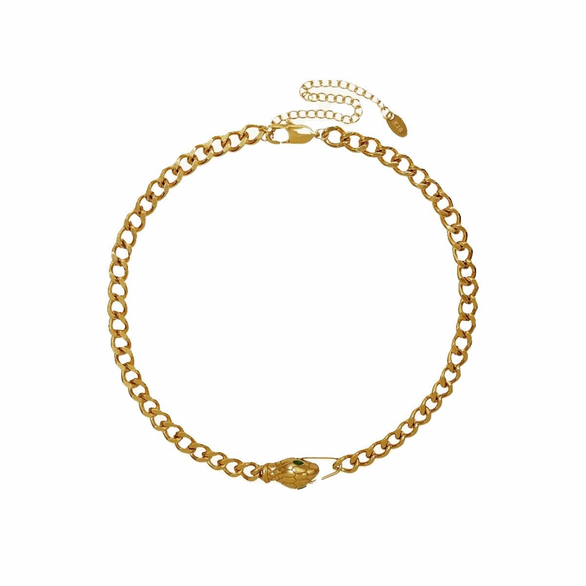 Colar Choker Serpente Banhado em Ouro 18K Colar Choker Serpente Banhado em Ouro 18K Minha loja Ouro