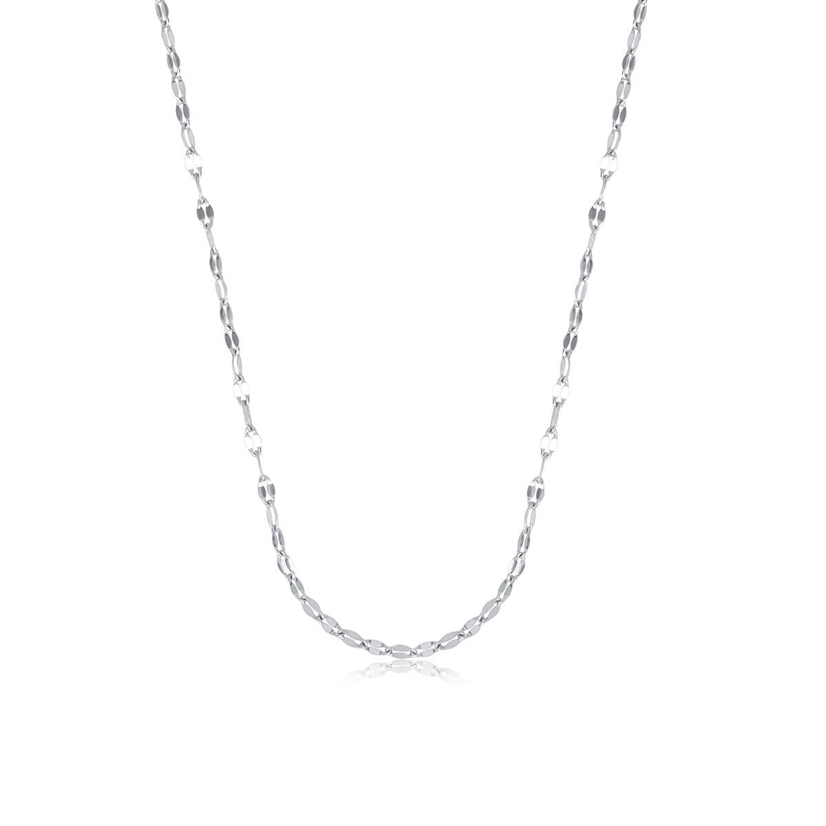 Colar Corrente Destiny - Prata Colar Corrente Destiny Banhado em Ouro 18K - Prata Minha loja 45cm