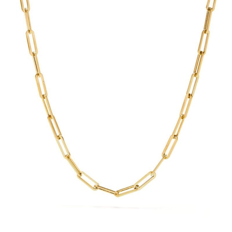 Colar Elos Celina Corrente Banhado em Ouro 18K Colar Elos Celina Corrente Banhado em Ouro 18K Minha loja 40cm