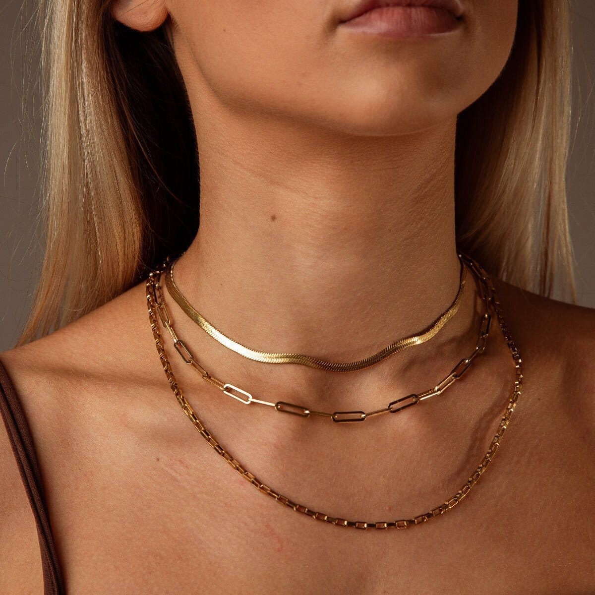 Colar Elos Celina Corrente Banhado em Ouro 18K Colar Elos Celina Corrente Banhado em Ouro 18K Minha loja