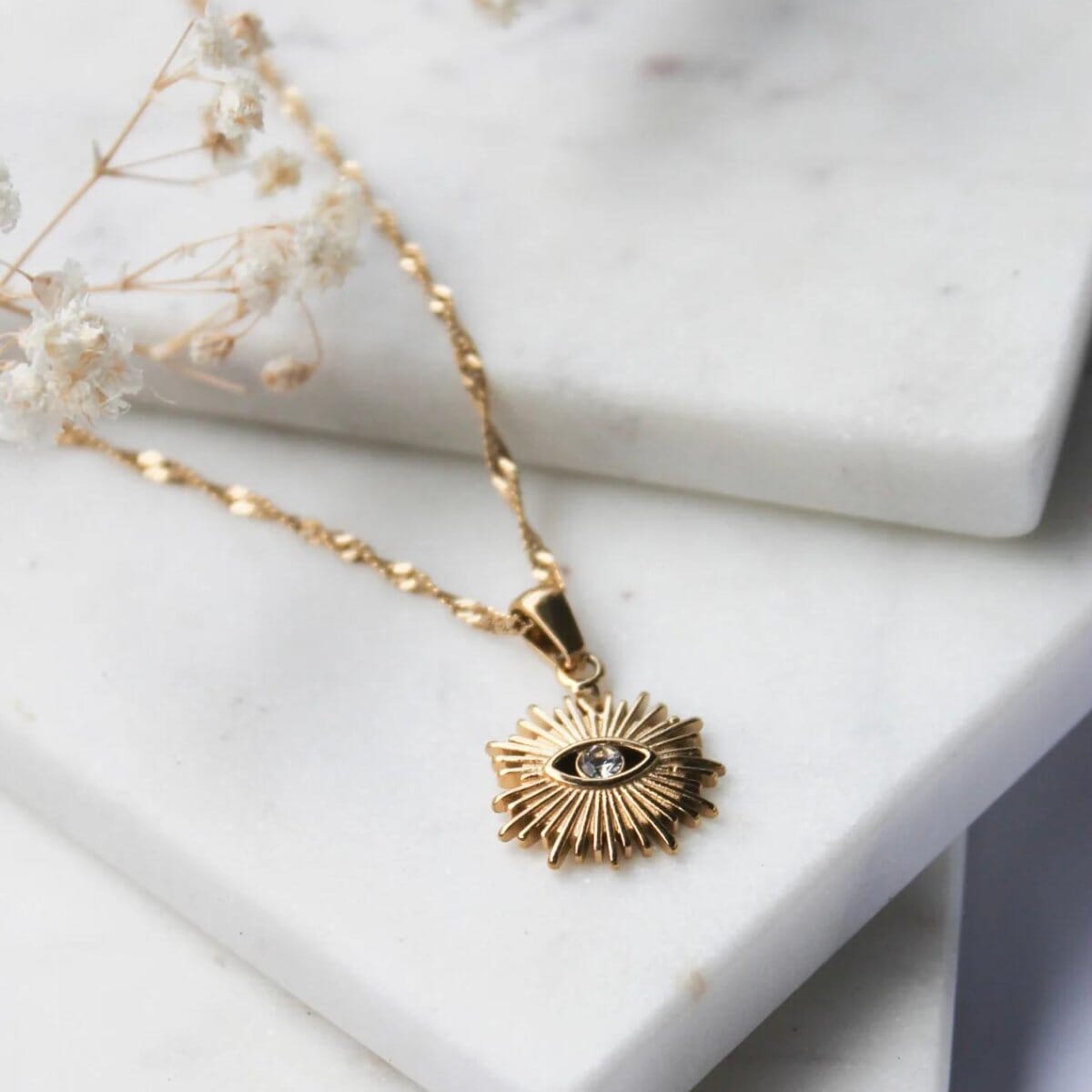 Colar Eye Banhado em Ouro 18K Colar Eye Banhado em Ouro 18K Minha loja