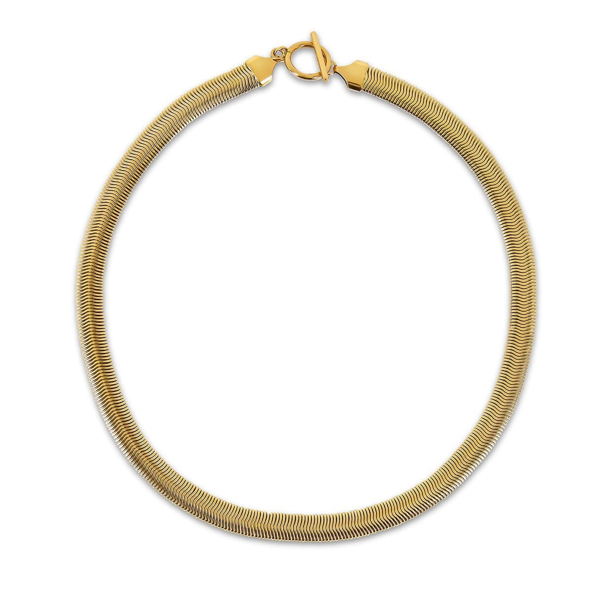 Colar Gargantilha Gaia Malha Banhado em Ouro 18k Colar Gaia Gargantilha Malha Banhado em Ouro 18k Minha loja Ouro