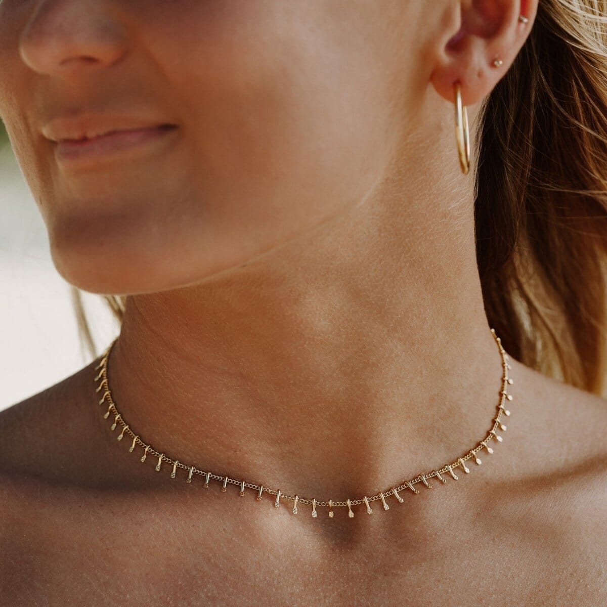 Colar Gargantilha Jurerê Banhado em Ouro 18K Colar Gargantilha Jurerê Banhado em Ouro 18K Minha loja