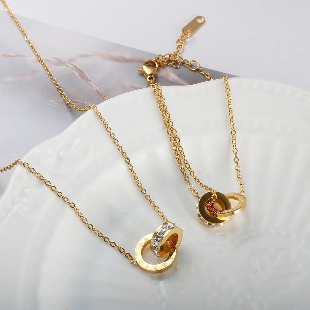 Colar Imperial Pedra Zircônia Banhado em Ouro 18K Colar Imperial Pedra Zircônia Banhado em Ouro 18K Minha loja