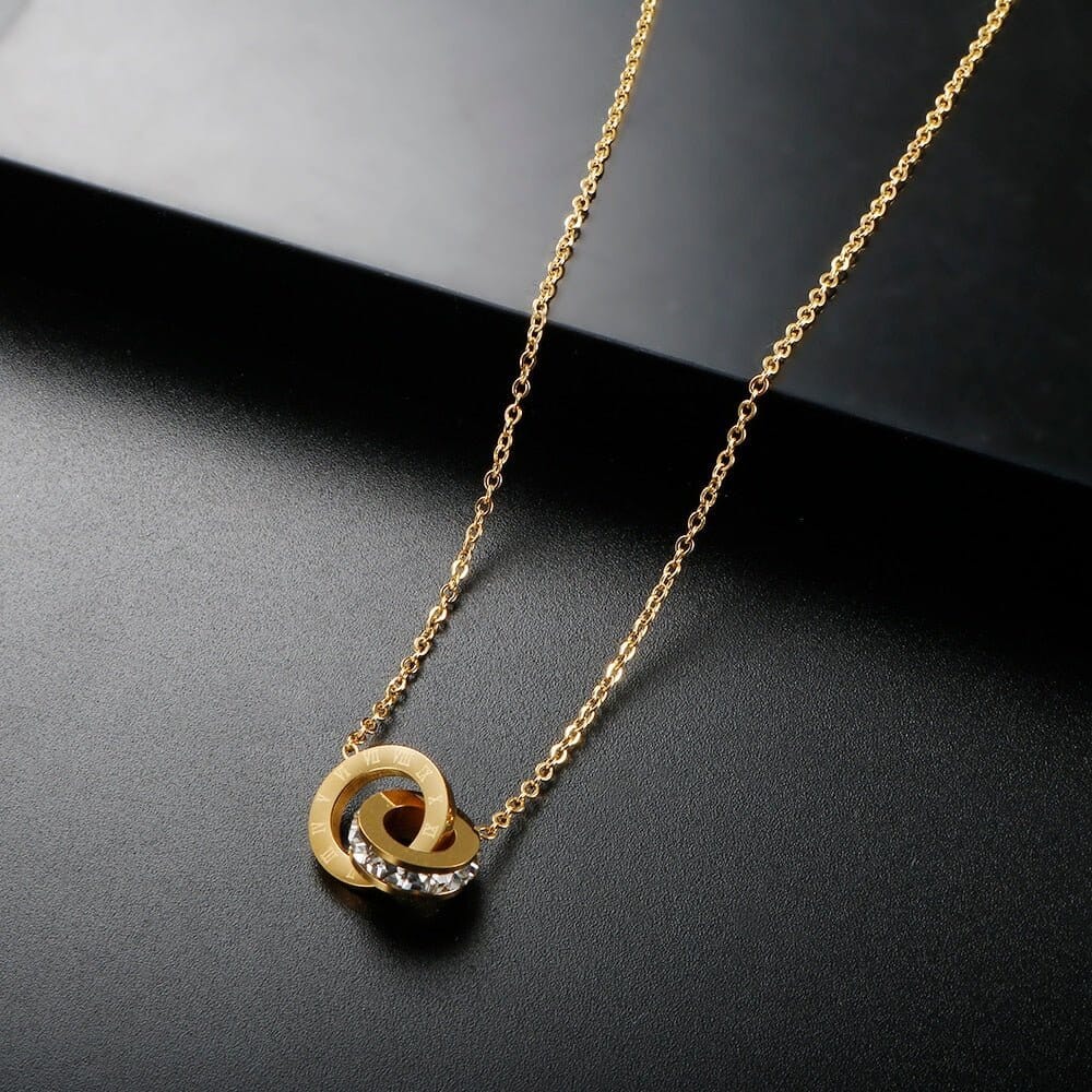 Colar Imperial Pedra Zircônia Banhado em Ouro 18K Colar Imperial Pedra Zircônia Banhado em Ouro 18K Minha loja