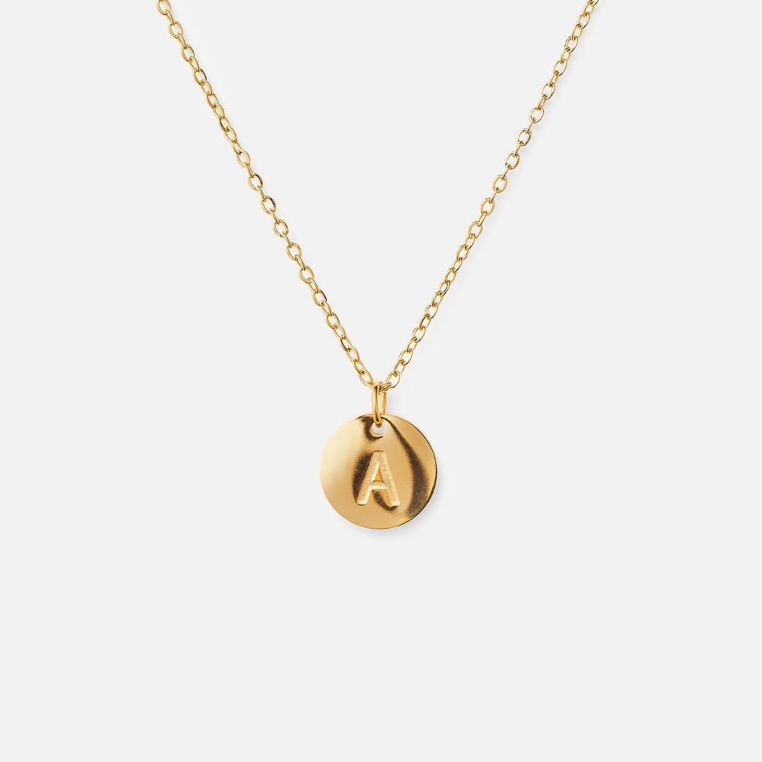 Colar Letra Inicial Minimalista Banhado em Ouro 18k Colar Letra Inicial Minimalista Banhado em Ouro 18k Minha loja
