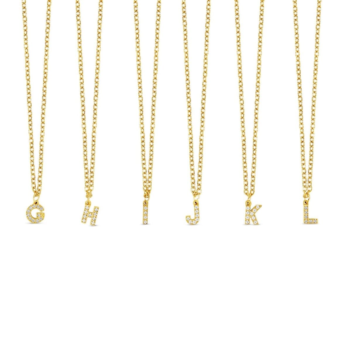 Colar Letra Inicial Stone Banhado em Ouro 18K Colar Letra Inicial Stone Banhado em Ouro 18K Minha loja