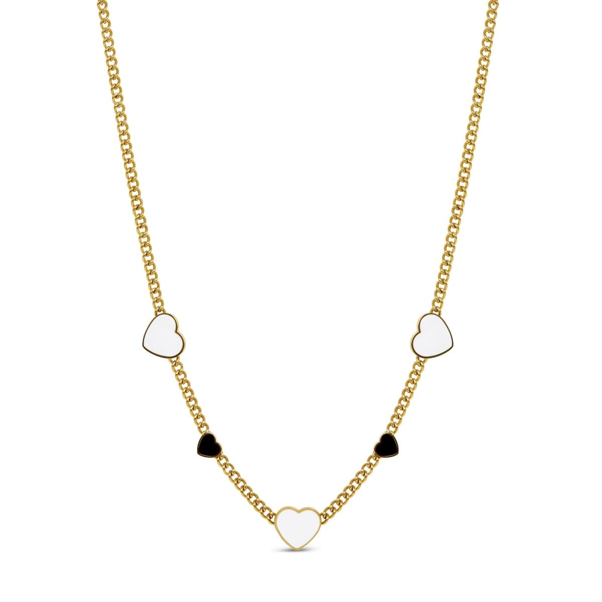 Colar Love Glow Monocromático Banhado em Ouro 18K Colar Love Glow Monocromático Banhado em Ouro 18K Minha loja Ouro