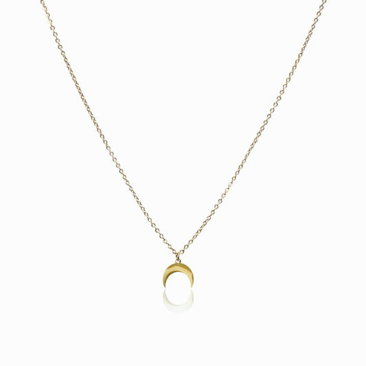 Colar Lua Pingente Banhado em Ouro 18K Colar Lua Pingente Banhado em Ouro 18K Minha loja 43cm