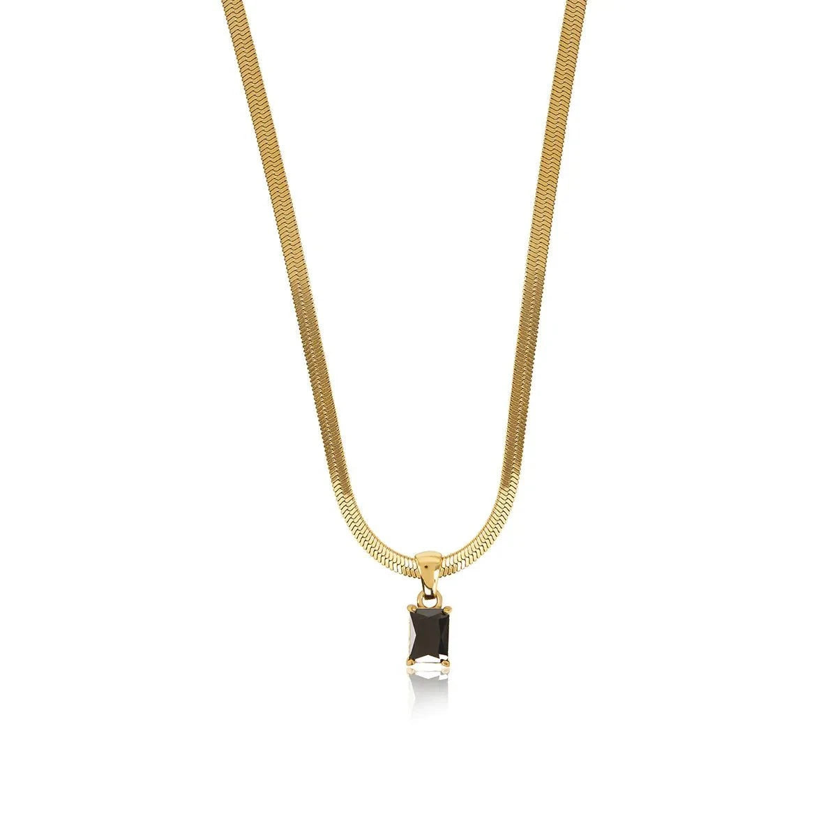 Colar Malha Pingente Riviera Banhado em Ouro 18k Colar Malha Pingente Riviera Banhado em Ouro 18k Minha loja Ouro