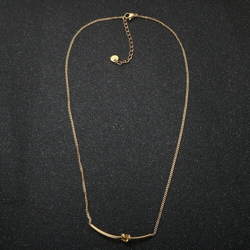 Colar Nó Banhado em Ouro 18k Colar Nó Banhado em Ouro 18k Minha loja