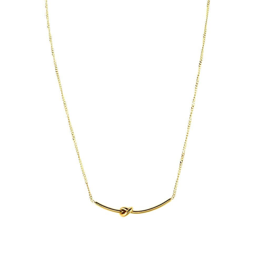 Colar Nó Banhado em Ouro 18k Colar Nó Banhado em Ouro 18k Minha loja Ouro
