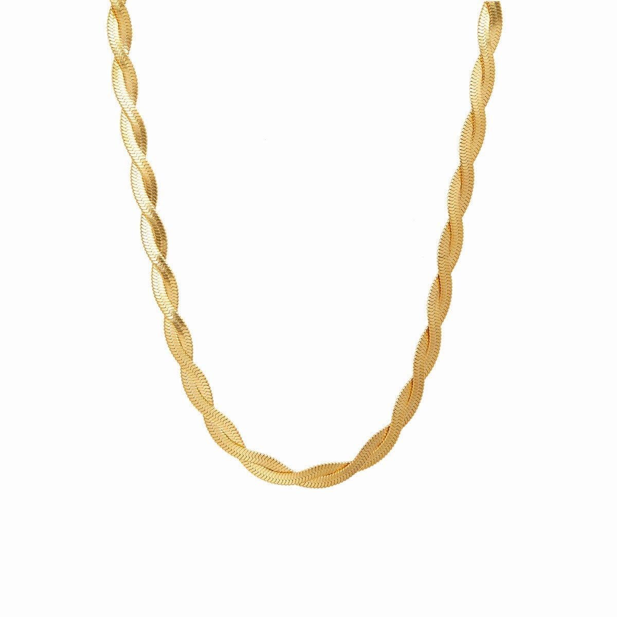 Colar Twist Banhado em Ouro 18K Colar Twist Banhado em Ouro 18K Minha loja 40cm