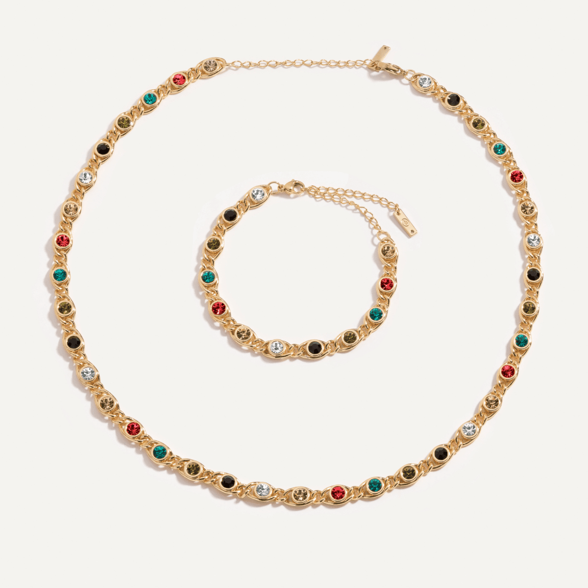 Conjunto Chloé Banhado em Ouro 18k Conjunto Chloé Banhado em Ouro 18k Minha loja Ouro