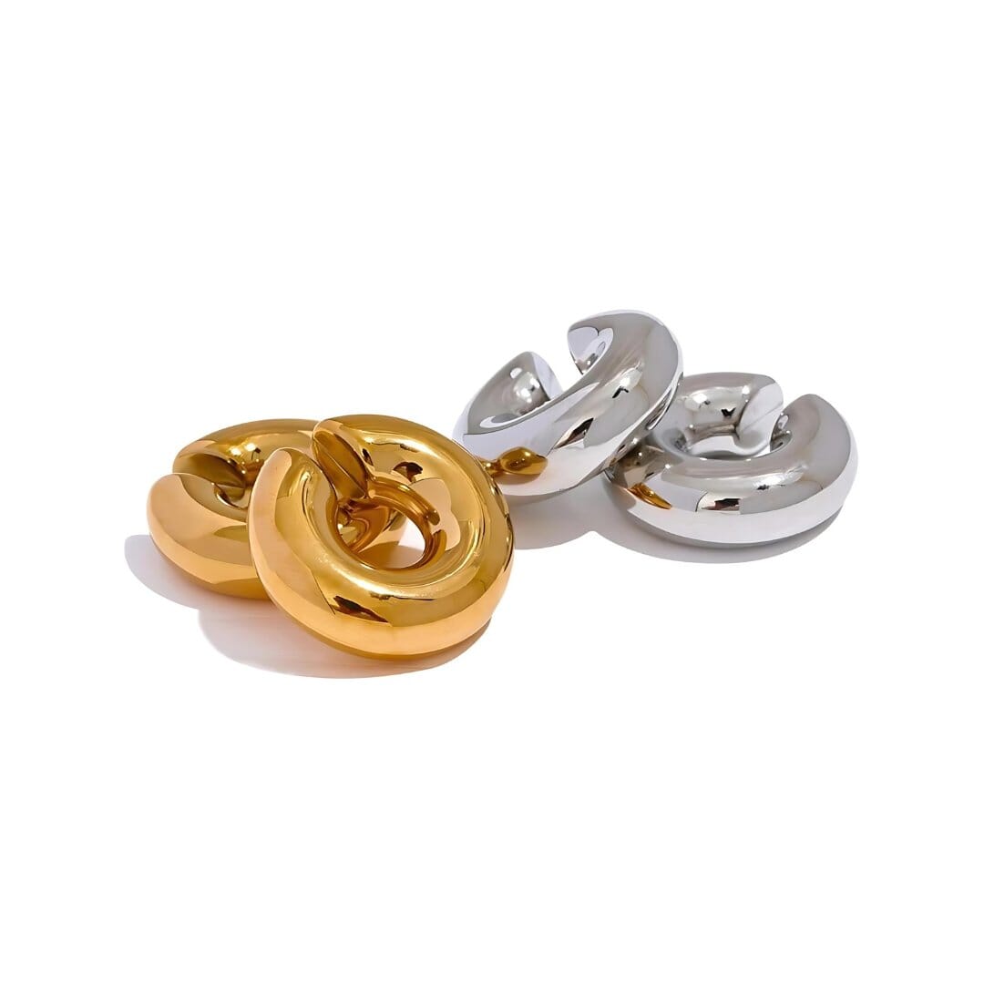 Ear Cuff Lola Chunky Banhado em Ouro 18K Brinco Ear Cuff Lola Chunky Banhado em Ouro 18K Minha loja
