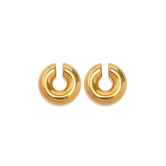 Ear Cuff Lola Chunky Banhado em Ouro 18K Brinco Ear Cuff Lola Chunky Banhado em Ouro 18K Minha loja Ouro