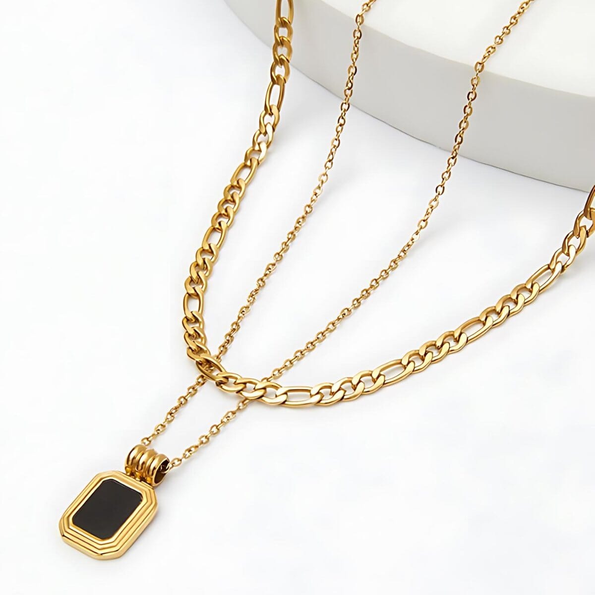 Mix Colar Aurora Banhado em Ouro 18K Mix Colar Aurora Banhado em Ouro 18K Minha loja