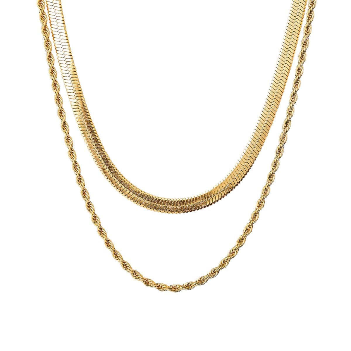 Mix Colar Melina Banhado em Ouro 18k Mix Colar Melina Banhado em Ouro 18k Minha loja