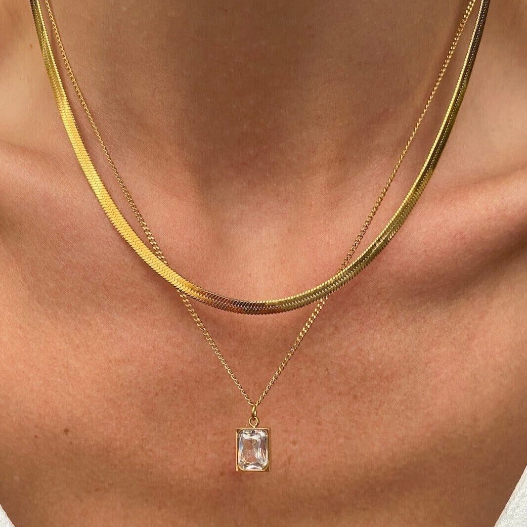 Mix Colar Paris Banhado em Ouro 18k Mix Colar Paris Banhado em Ouro 18k Minha loja
