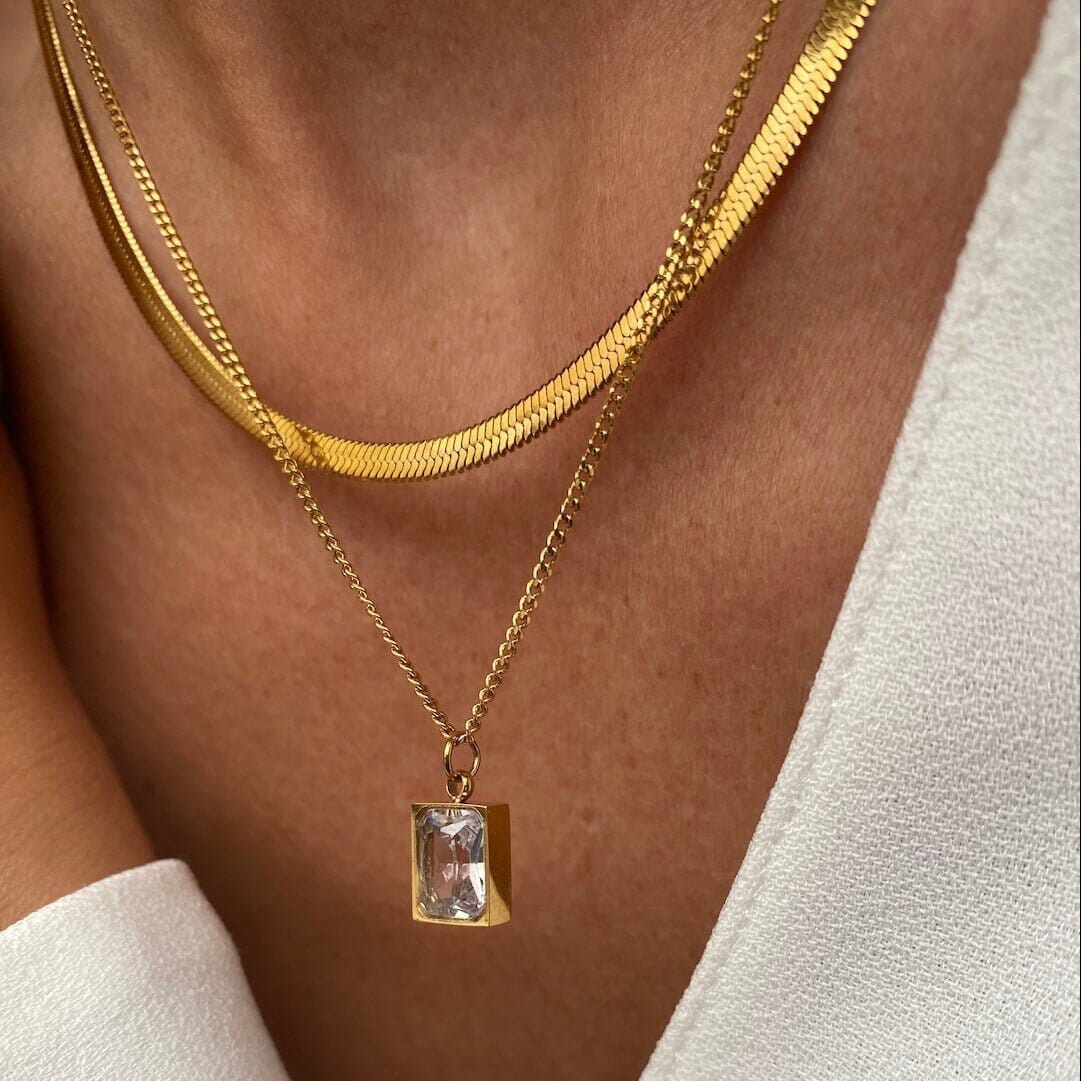 Mix Colar Paris Banhado em Ouro 18k Mix Colar Paris Banhado em Ouro 18k Minha loja