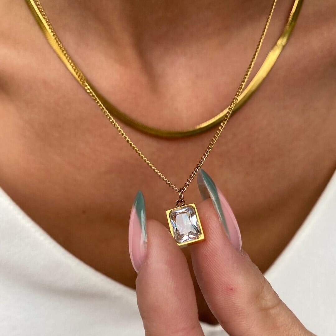 Mix Colar Paris Banhado em Ouro 18k Mix Colar Paris Banhado em Ouro 18k Minha loja