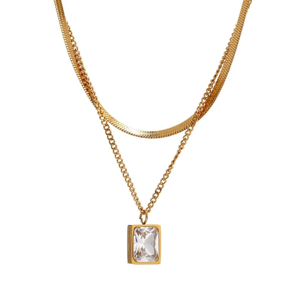 Mix Colar Paris Banhado em Ouro 18k Mix Colar Paris Banhado em Ouro 18k Minha loja Ouro