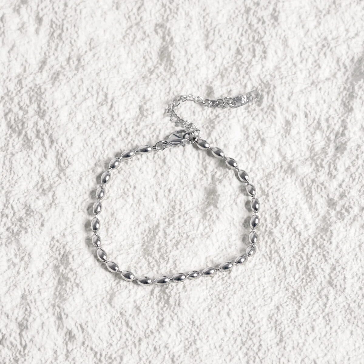 Pulseira Corrente Esferas - Prata Pulseira Minha loja